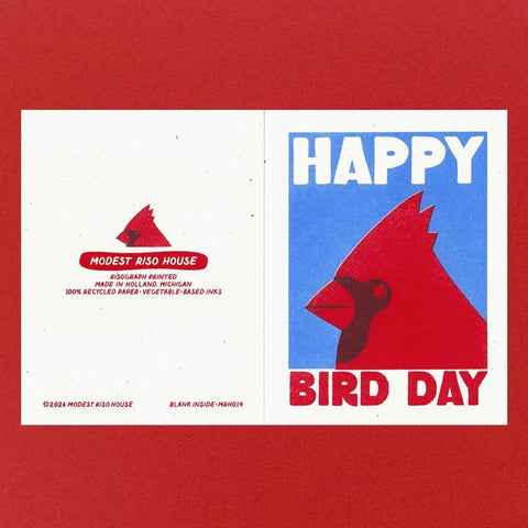 Happy Bird Day Card