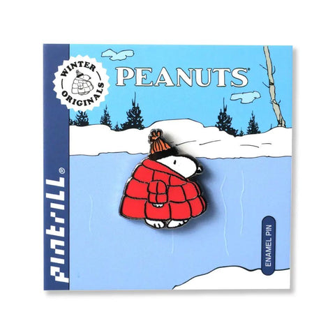 Giant Red Coat Snoopy Enamel Pin
