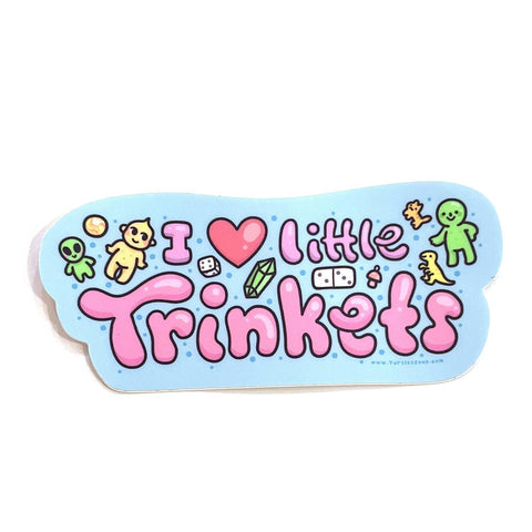 I ❤️ Little Trinkets Sticker