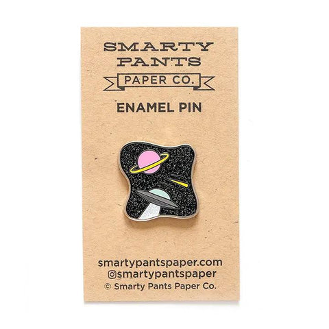 UFO Enamel Pin