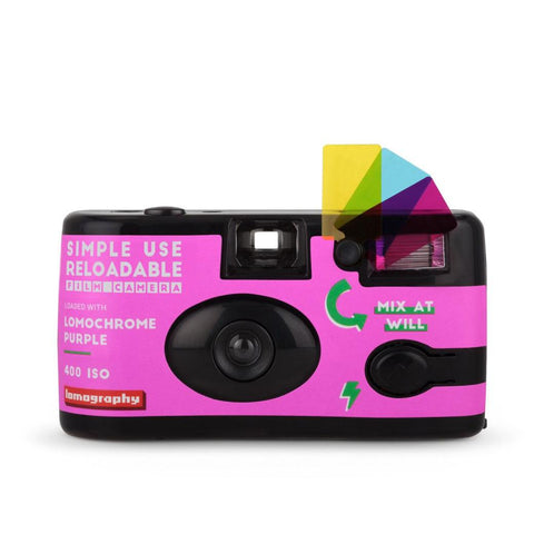 LomoChrome Purple Simple Use Reloadable Film Camera
