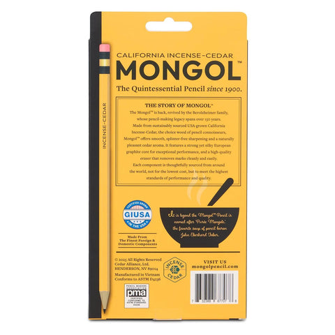 Mongol Incense Cedar #2 Pencils
