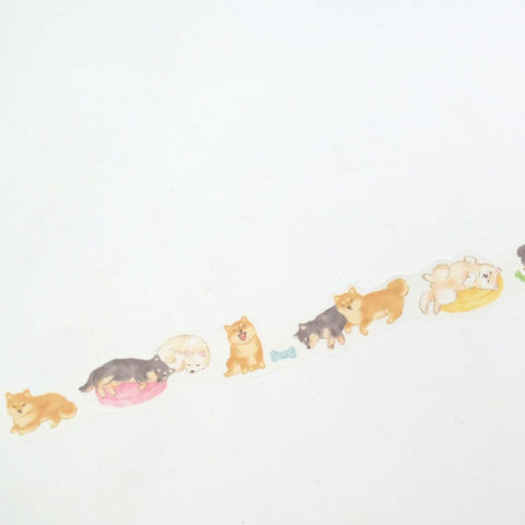 Naptime Family Die-Cut Washi Tape, Shibata