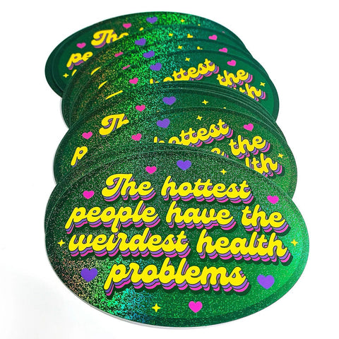 Hottest Health Problems Sticker