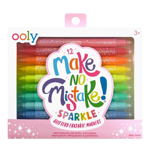 Make No Mistake! Glittery Erasable Marker Set