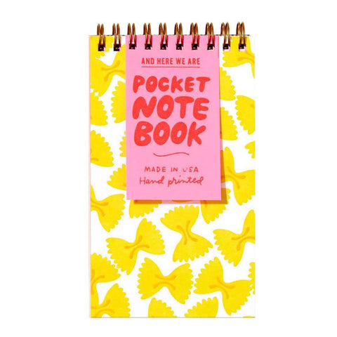 Farfalle Pocket Notebook