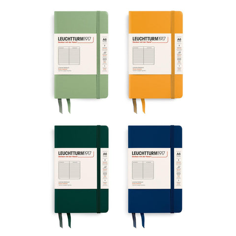 Hardcover Ruled Pocket Notebooks