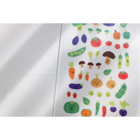 Hehe! Vegetable Stickers