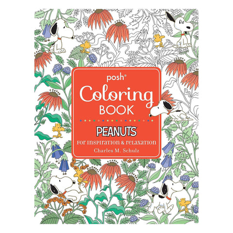 Peanuts Posh Coloring Book
