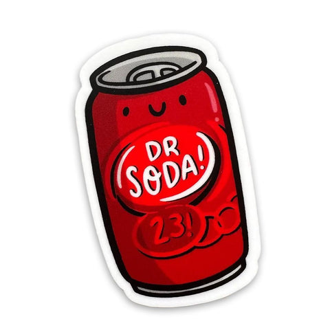 Dr. Soda Mini Sticker