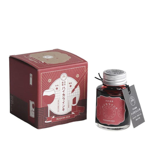 Teranishi Guitar Taisho Roman Haikara Ink, Modern Red