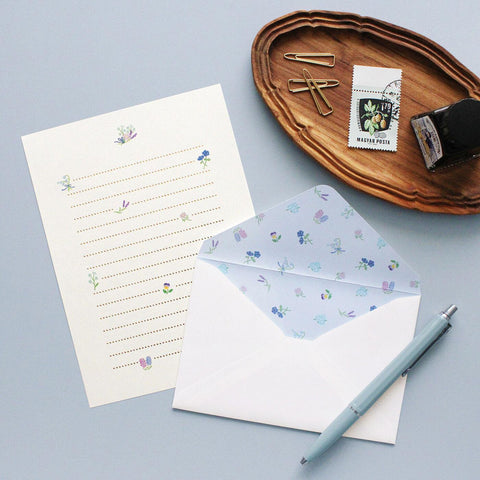 Papoter Tea Time Letter Set