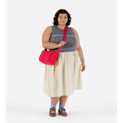 Medium Cargo Crossbody Bag: Candy Apple