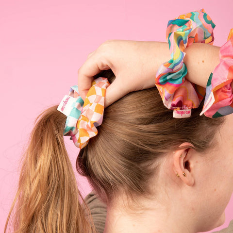 Trippy Dippy Scrunchie Set