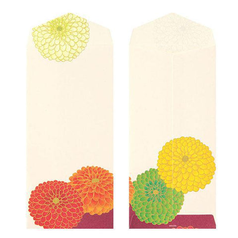 Pom-Pom Chrysanthemum Envelopes