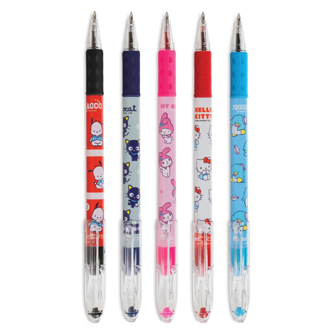 Hello Kitty + Friends RSVP Ballpoint Pens Set