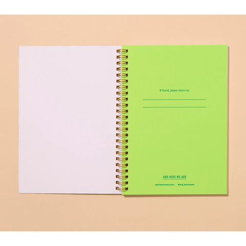 Strawberry A5 Spiral Notebook