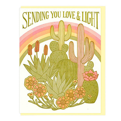 Sending You Love + Light Card