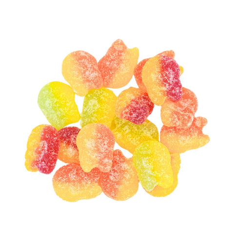 BUBS Fruity Lemon Mix Skalle Sour Gummy Candy