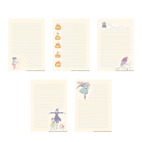 Howl's Moving Castle Stationery Set
