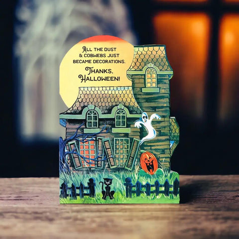 Dust + Cobwebs Halloween Card