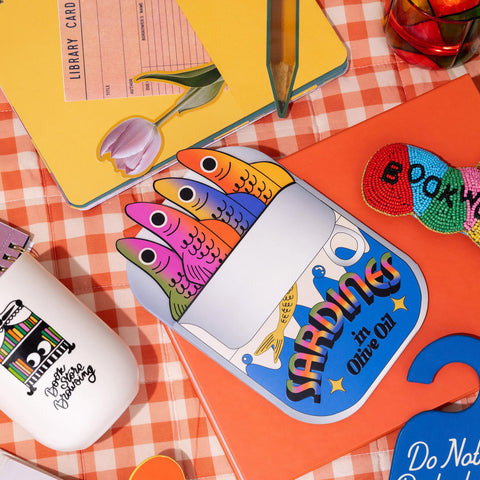 Sardines in a Can Bookmark Set