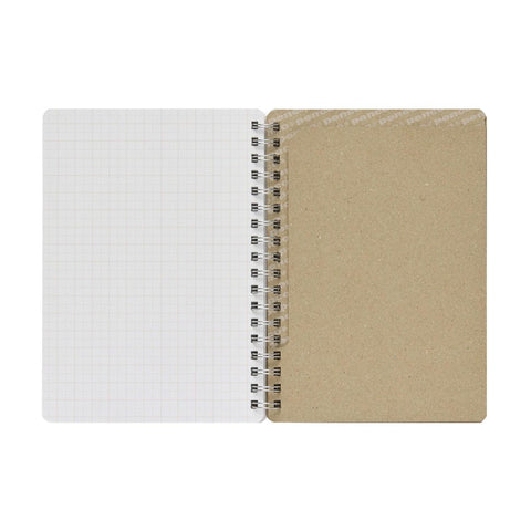 Wirebound A5 Grid Notebooks