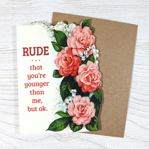 Rude But OK Card
