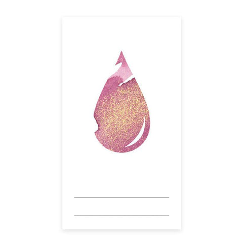 Ink Drop Color Swatch Cards