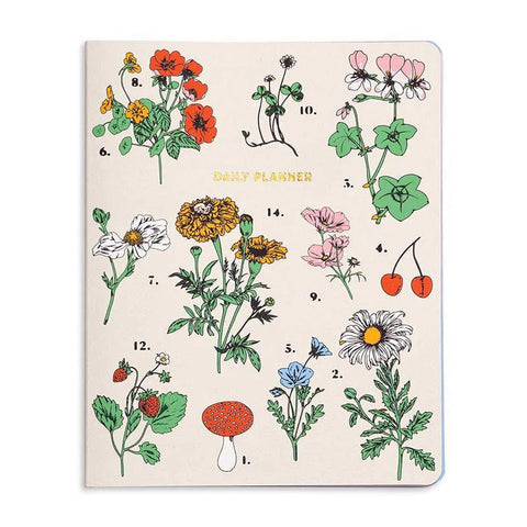 To Do Planner, Botanical Cream