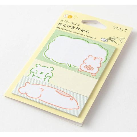 Hamster Drawing Sticky Notes