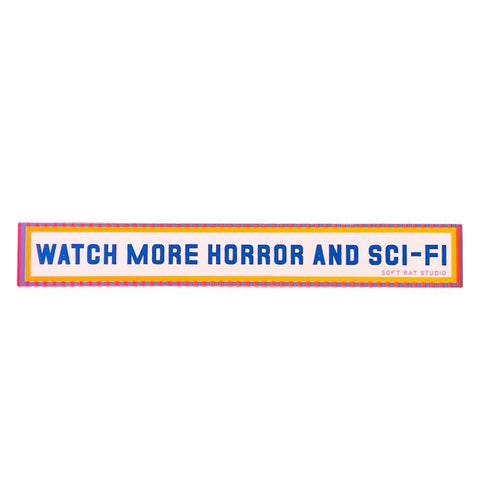 More Horror + Sci-fi Sticker