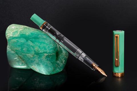 TWSBI Eco Fountain Pen, Jade Jelly