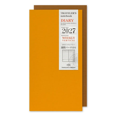 TRAVELER'S notebook, Regular Size, 2027 Weekly Vertical