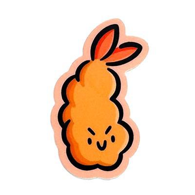 Fried Shrimp Mini Sticker