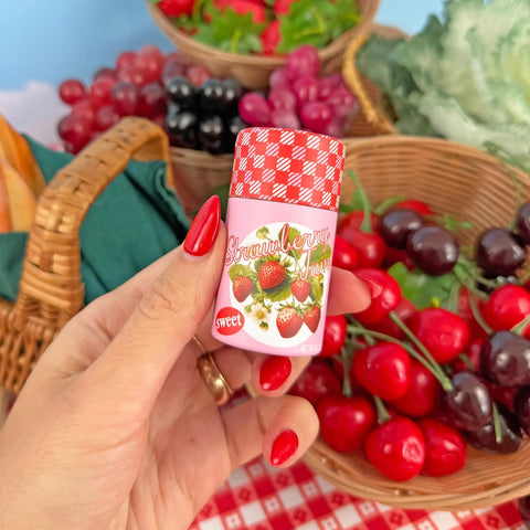 Strawberry Jam Match Jar