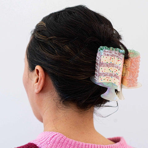 Confetti Cake Hair Claw