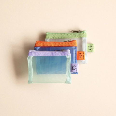 Extra Small Mesh Pocket, Peach Cobalt