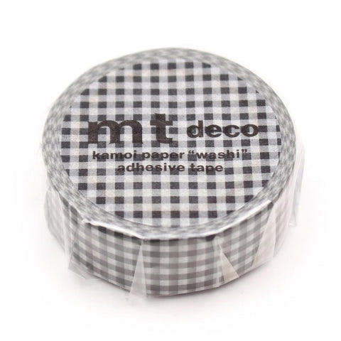 Delicate Checkered Black Washi Tape