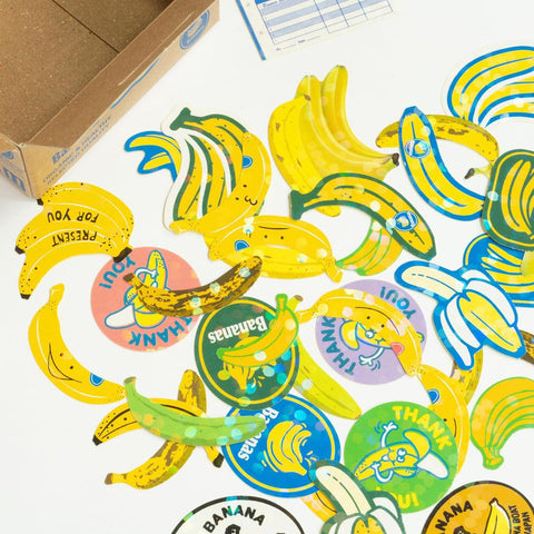 Banana Hako Seal Stickers