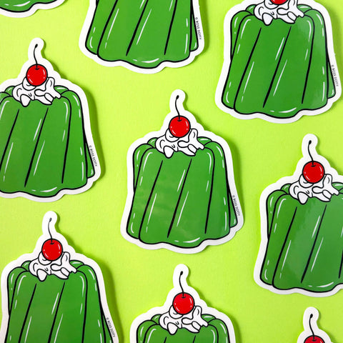 Retro Jello Mold Sticker