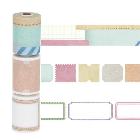 Kraft Pre-Cut Masking Tape Set