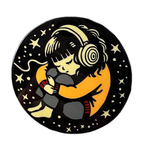 Lofi Beats Enamel Pin