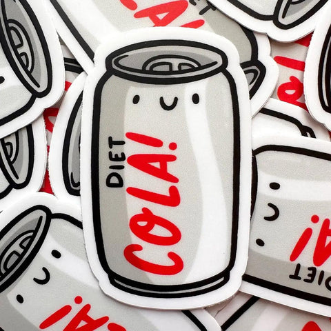 Diet Cola Mini Sticker