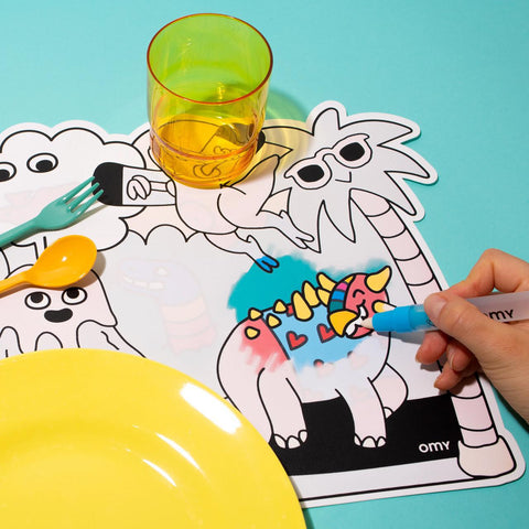 Dinos Magic Water Placemats