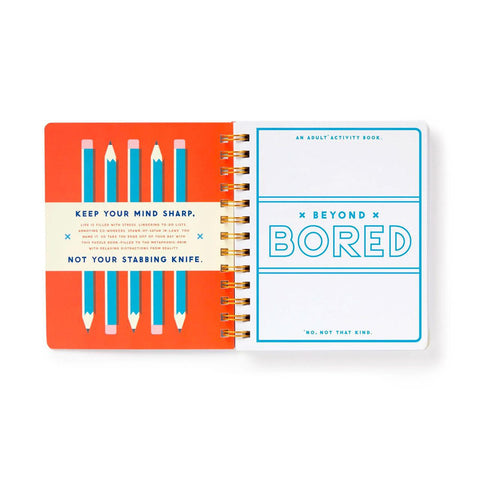 Beyond Bored: An Adult Activity Book