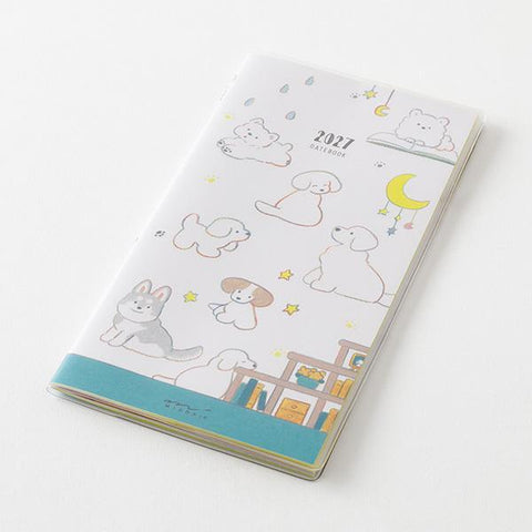2027 B6 Slim Pocket Diary, Dog