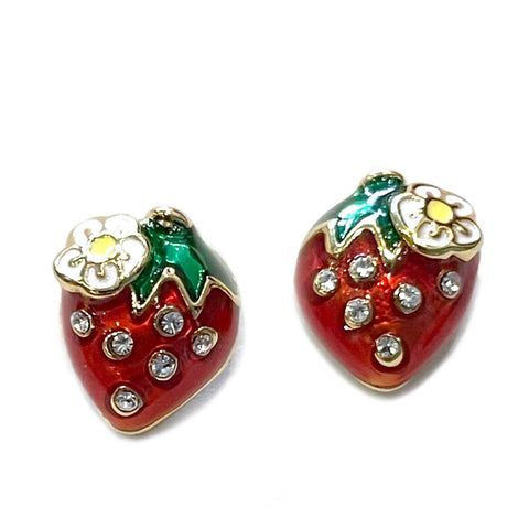 Strawberry Stud Earrings