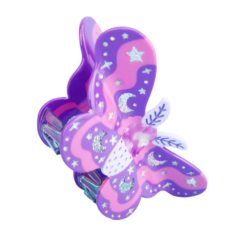 Pastel Moth Hair Claw