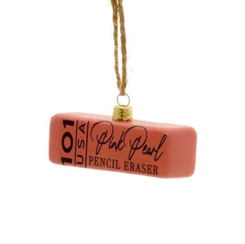 Pink Eraser Ornament